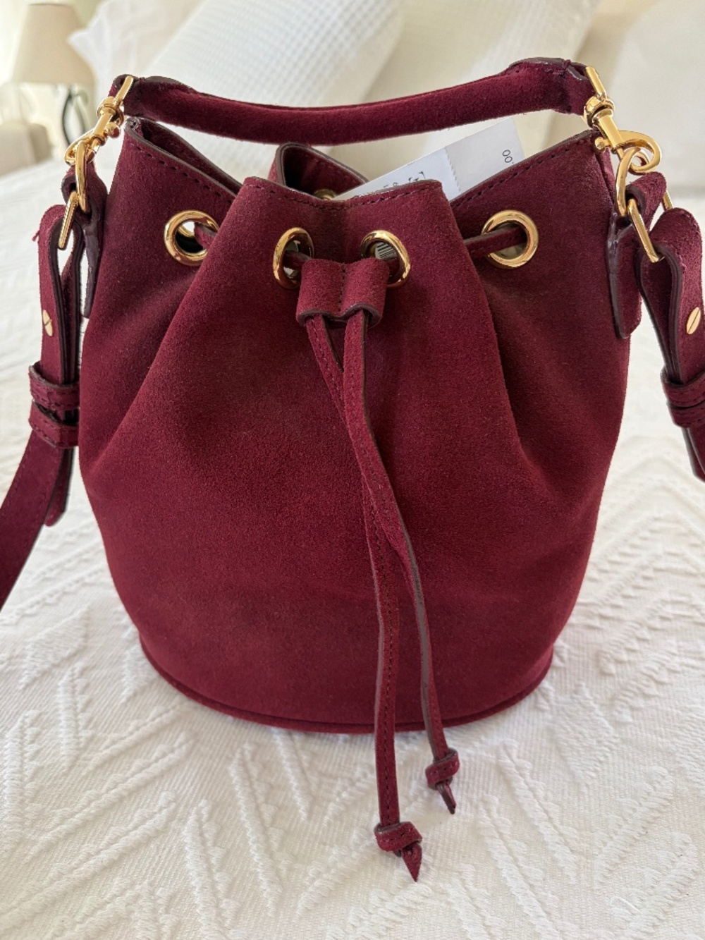 Suede Cross Body Bag